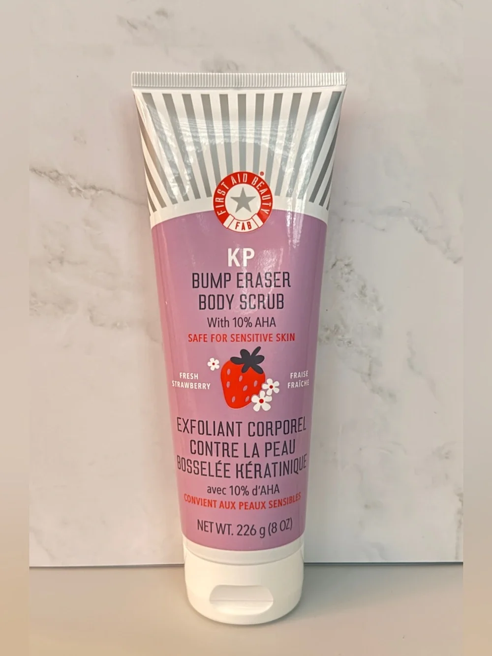 First Aid Beauty KP Bump Eraser Body Scrub Fresh Strawberry